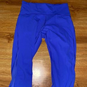 Size 10 blue lululemon leggings